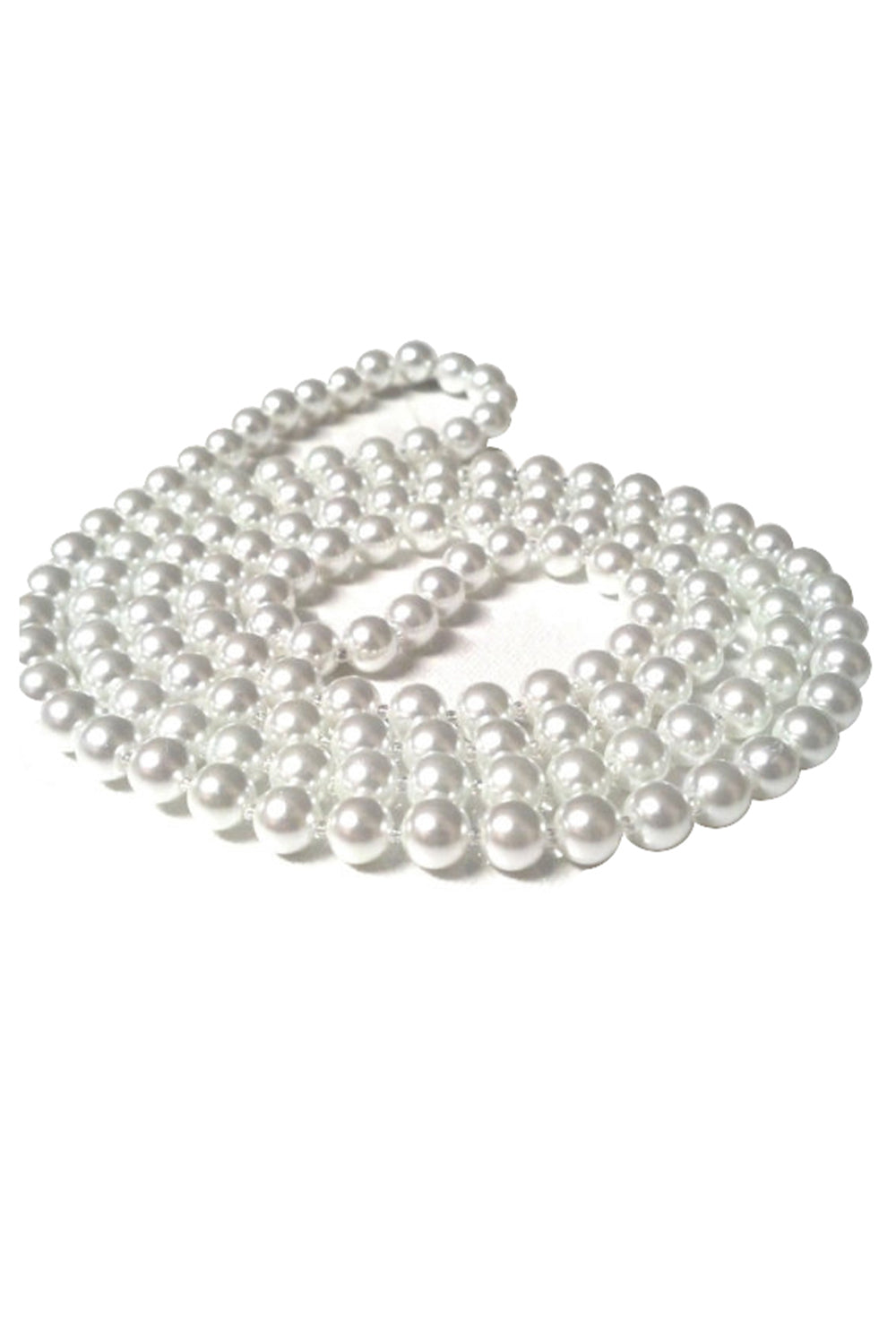 Pearl Beads Necklace (Approx 48 Inches)