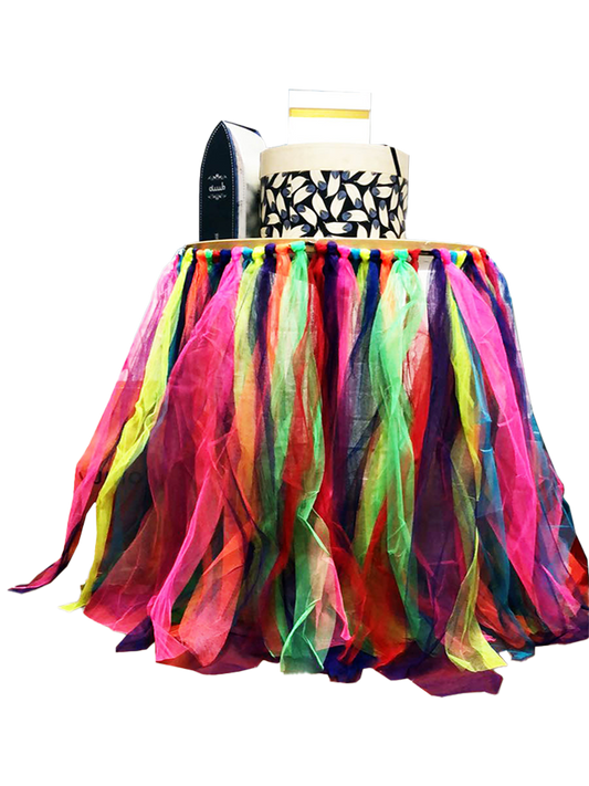 Ladies Rainbow Pride Table Tutu Skirt