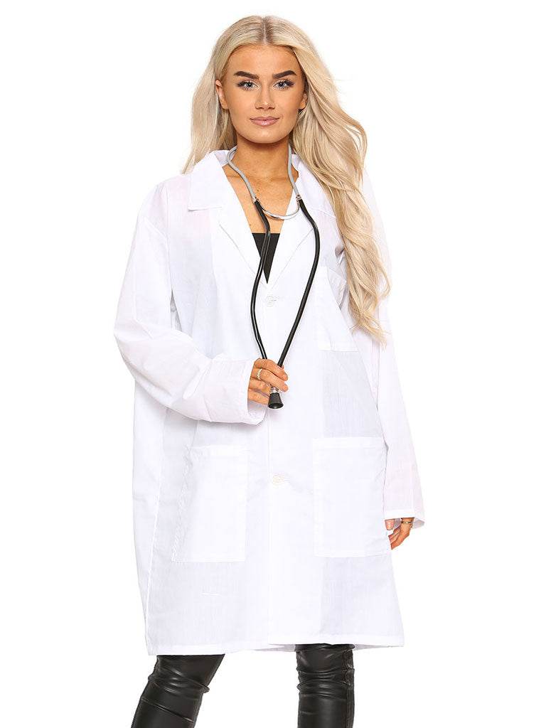 Women's Doctor Lab Coat - thefancydress.co.uk