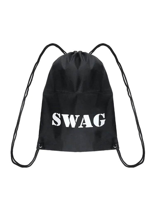 5 Pcs Old Lady Gangster Granny Fancy Dress Costume Set - thefancydress.co.uk