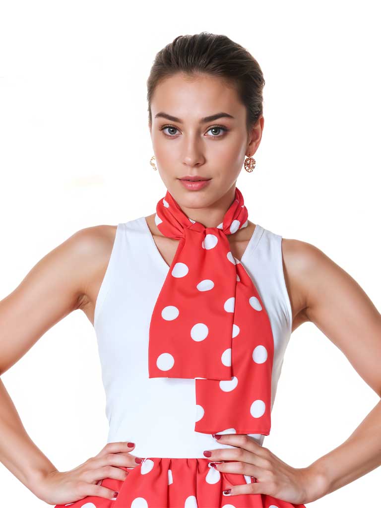 Polka Dot Scarf (111 Cm)