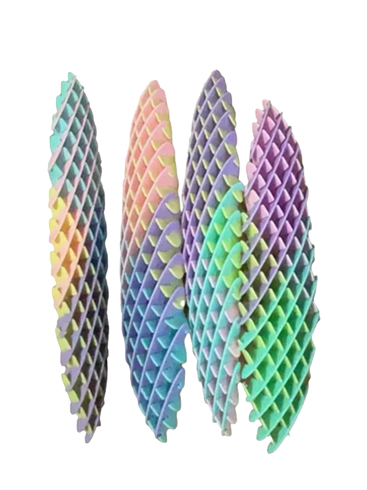 Fidget Worm Vent Stress Relief Sensory Slug Toys Sorted (Assorted Colour)