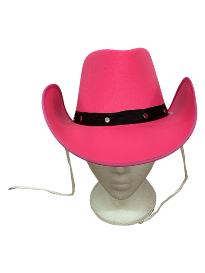 Adult Western Felt Studded Cowboy Hat