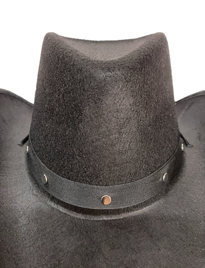 Adult Western Felt Studded Cowboy Hat