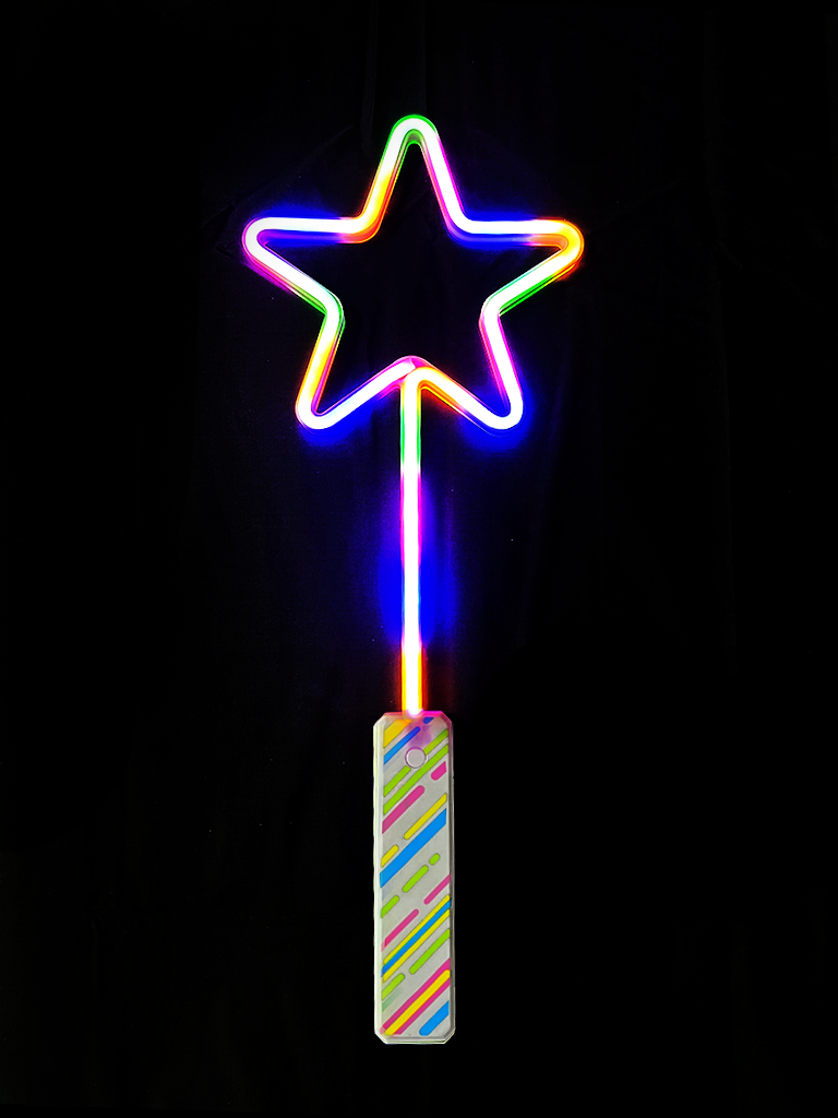 Star Shape Light Up Wand