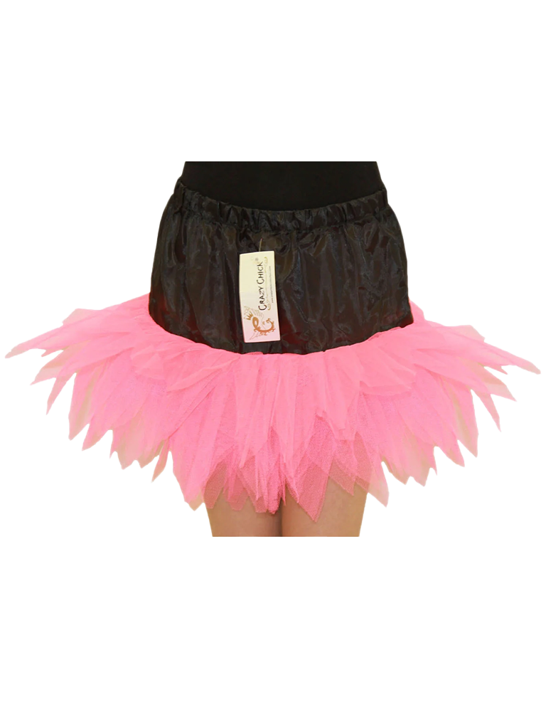 Crazy Chick Girl 6 Layer Petal Tutu