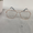 Rose Gold and Silver Frame With Clear Lens Glasses