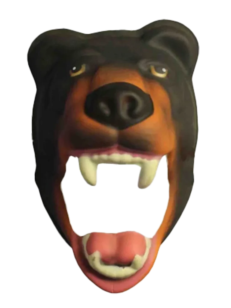 Animal Bear Face Wear Mask