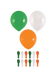 Assorted Colours Balloons 23cm (Pack of 12)