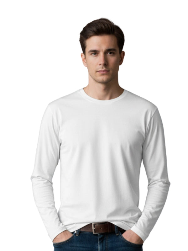 Men's Crew Neck Long Sleeve T-Shirt