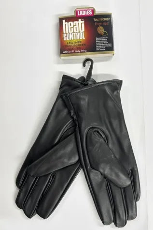 Active Star Men & Women Touchscreen PU Leather Gloves