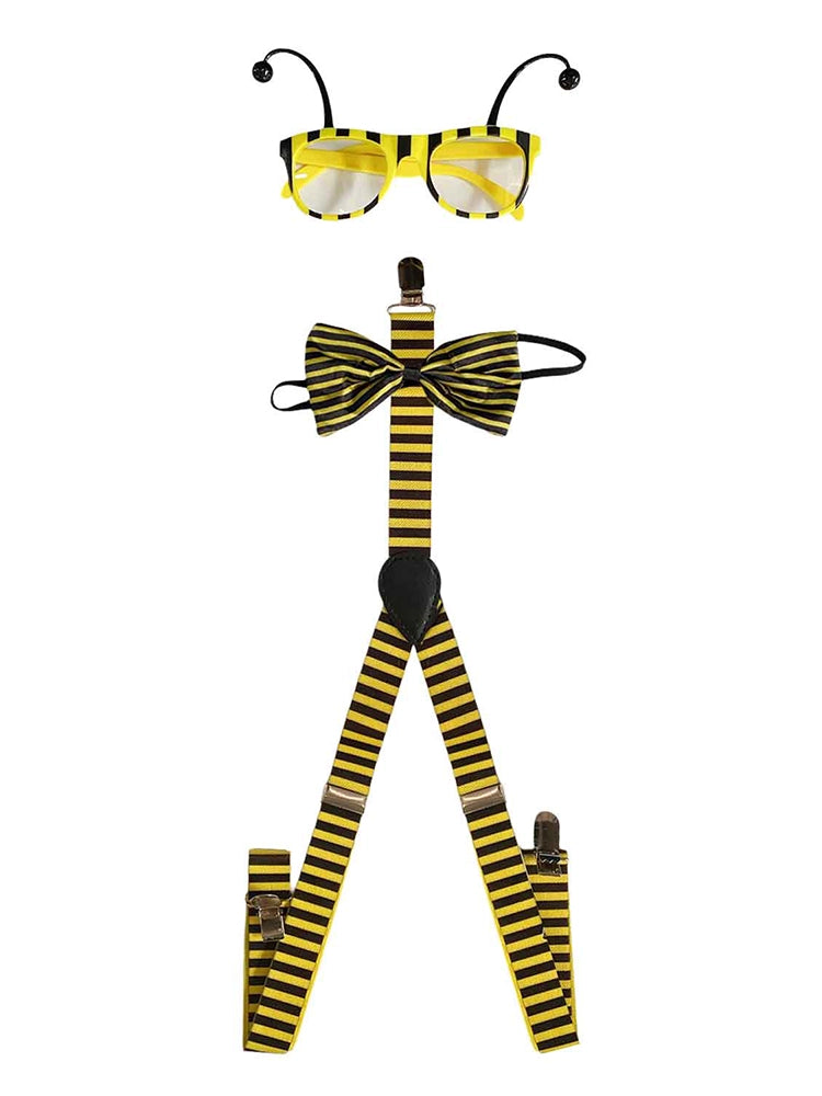 Adult 3PCS Honey Bee Fancy Dress Costume Accessory Set