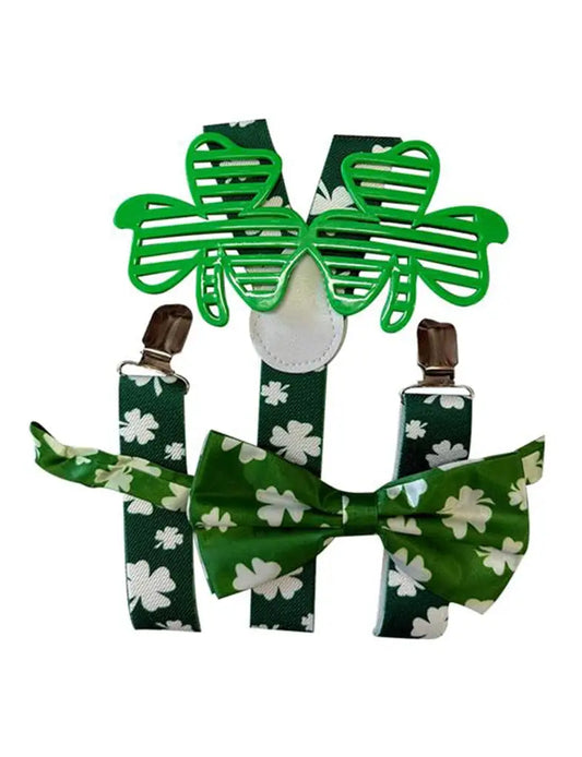 Adult 3PCS St Patrick’s Day Irish Costume Accessory Set