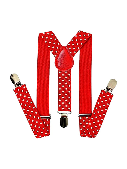Adult Adjustable Polka Dot Braces 2.5 cm