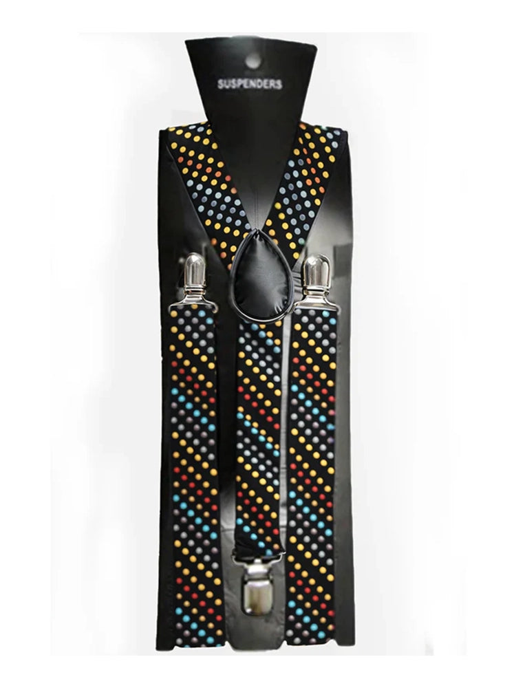 Adult Adjustable Polka Dot Braces 2.5 cm