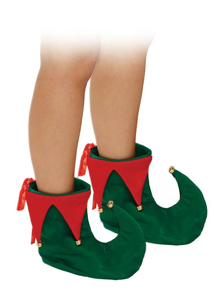 Adult Deluxe ELF Shoes - thefancydress.co.uk