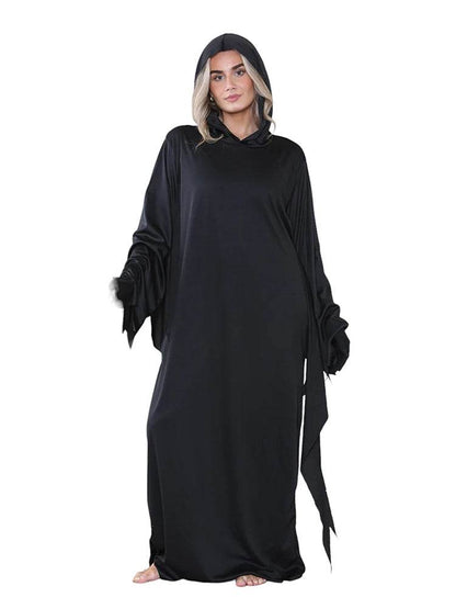 Adult Hooded Cloak Costume With Scythe - thefancydress.co.uk