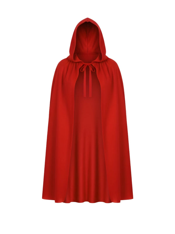 Adult Little Red Riding Hood Satin Cape