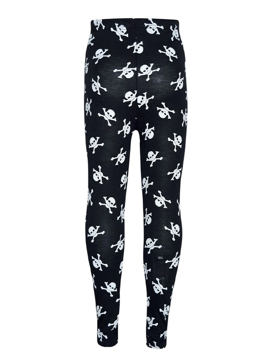 Adult Skull Printed Leggings