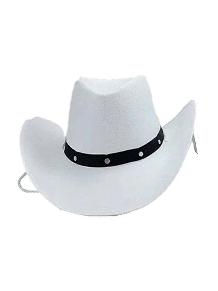 Adult Western Felt Studded Cowboy Hat - thefancydress.co.uk