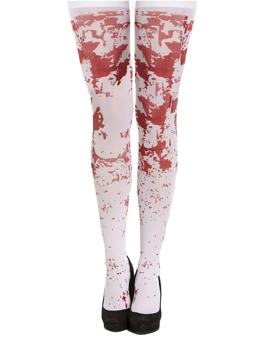 Adult White Bloody Stockings