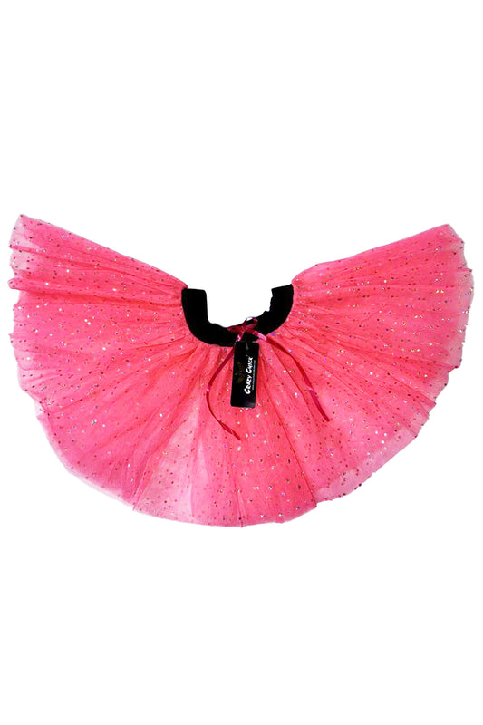 Adult 3 Layer Sequin Tutu Skirt Ballet Dance Wear