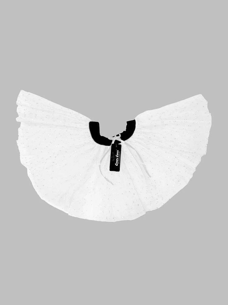 Adult 3 Layer Sequin Tutu Skirt Ballet Dance Wear - thefancydress.co.uk