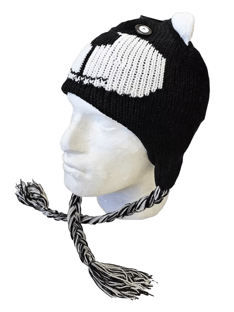 Adult Animal Face Knitted Winter Hats - thefancydress.co.uk