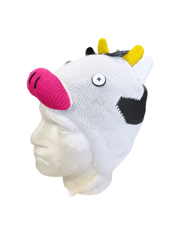 Adult Animal Face Knitted Winter Hats - thefancydress.co.uk