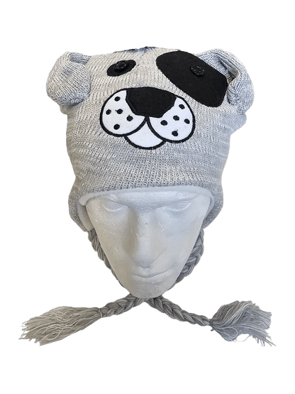 Adult Animal Face Knitted Winter Hats - thefancydress.co.uk