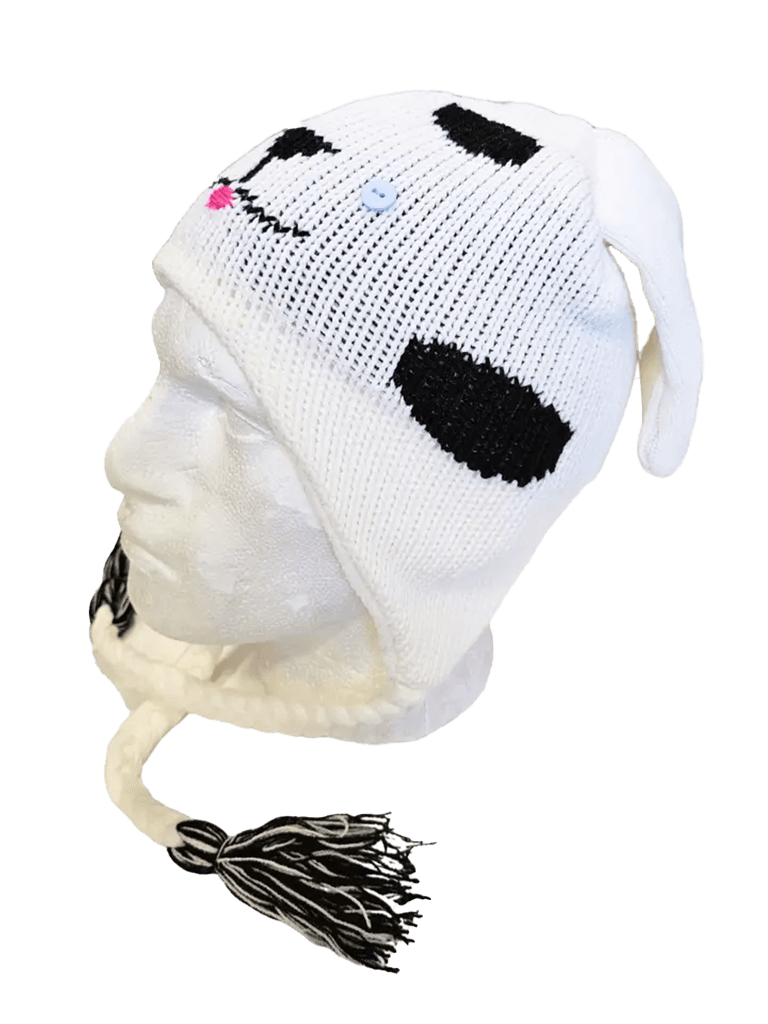 Adult Animal Face Knitted Winter Hats - thefancydress.co.uk