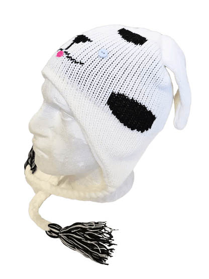 Adult Animal Face Knitted Winter Hats - thefancydress.co.uk