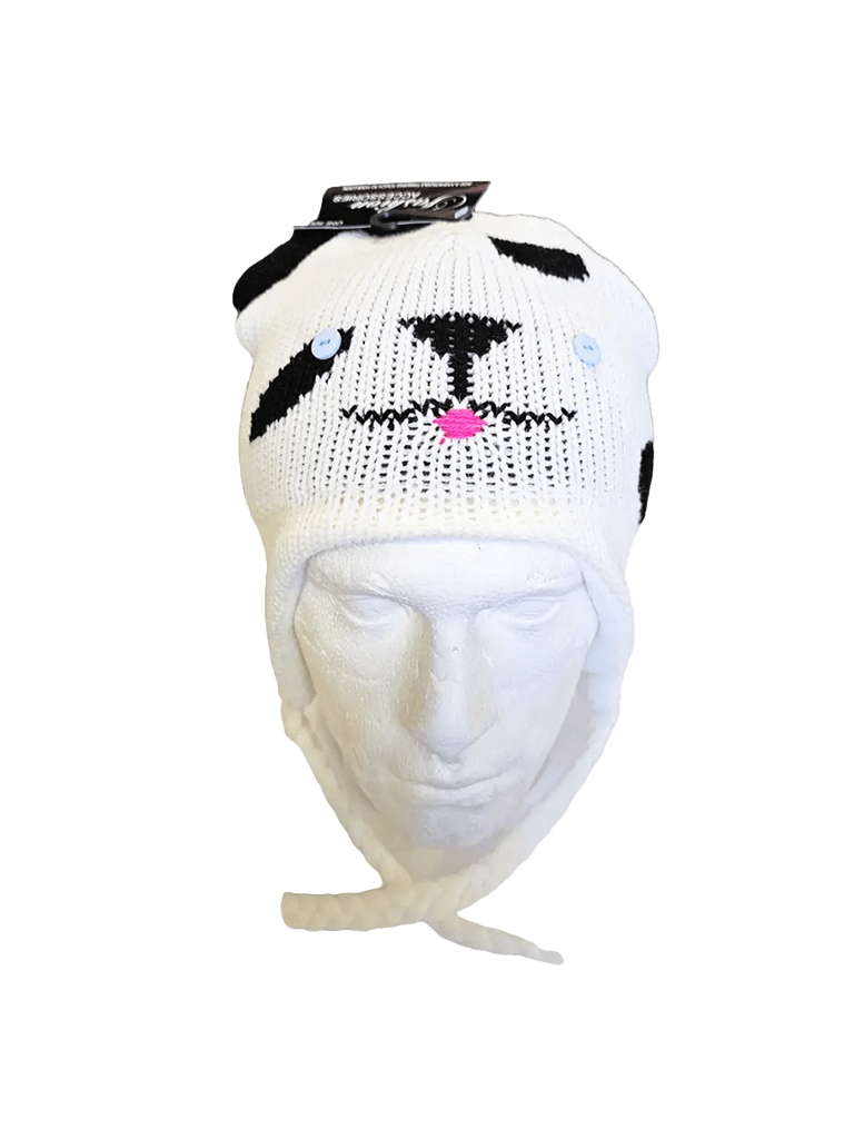 Adult Animal Face Knitted Winter Hats - thefancydress.co.uk