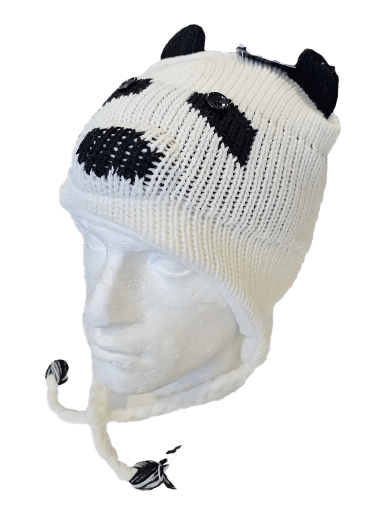 Adult Animal Face Knitted Winter Hats - thefancydress.co.uk