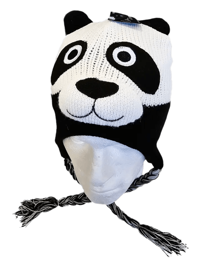 Adult Animal Face Knitted Winter Hats - thefancydress.co.uk