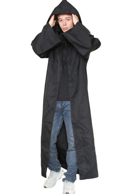 Adult Medieval Tunic Hooded Robe Cosplay Costume