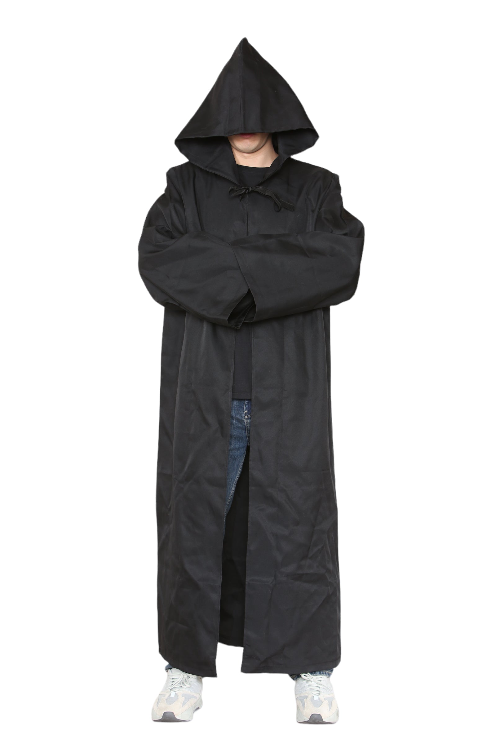 Adult Medieval Tunic Hooded Robe Cosplay Costume Cape
