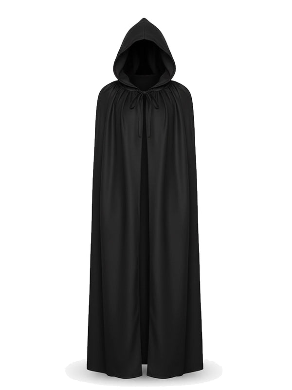 Adult Medieval Tunic Hooded Robe Cosplay Costume Cape