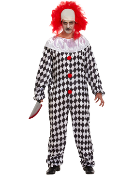 Adult Scary Clown Costume
