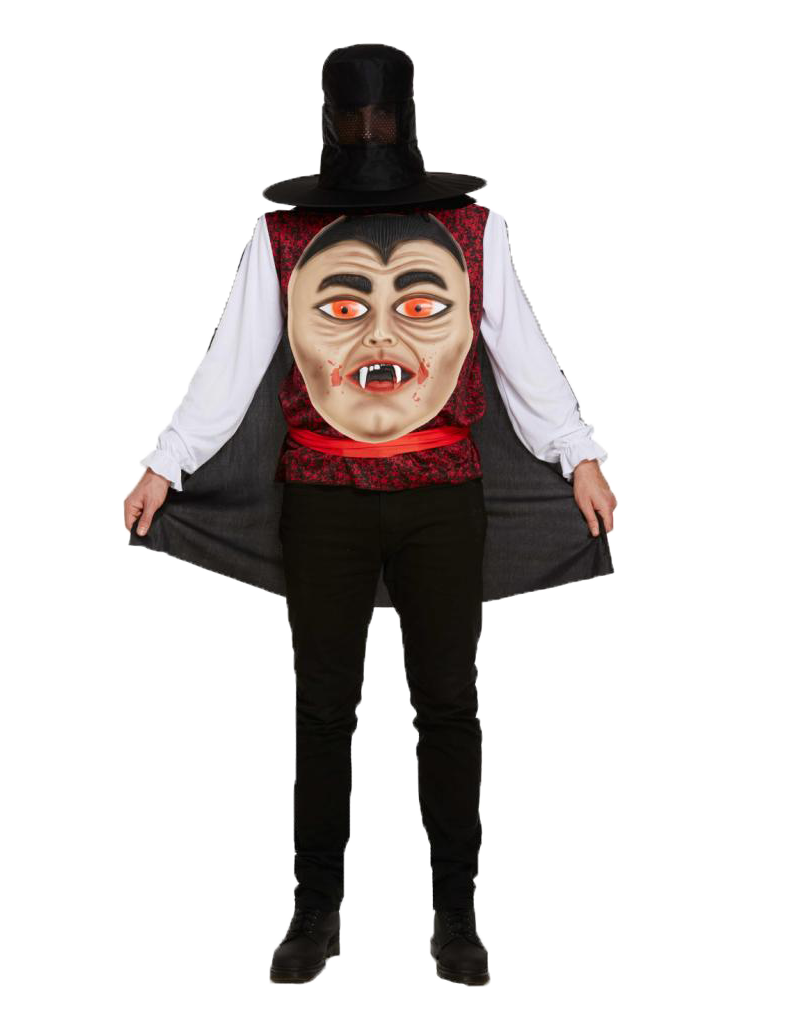 Adult Vampire With jumbo Face costume