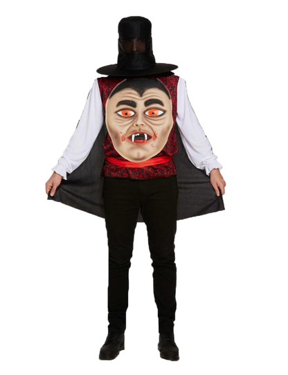 Adult Vampire With jumbo Face costume