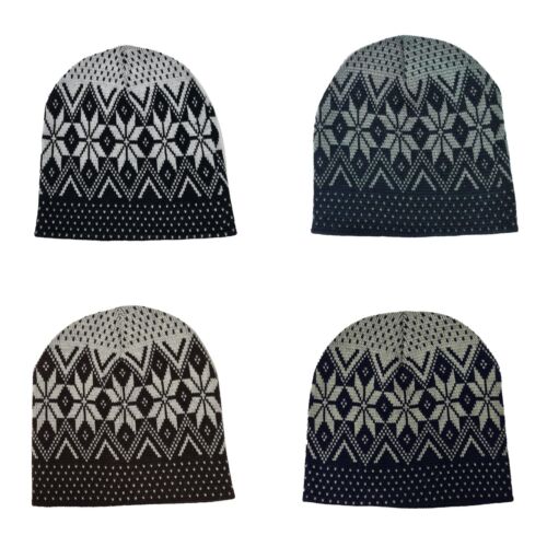 Adult Winter Snow Beanie Hat