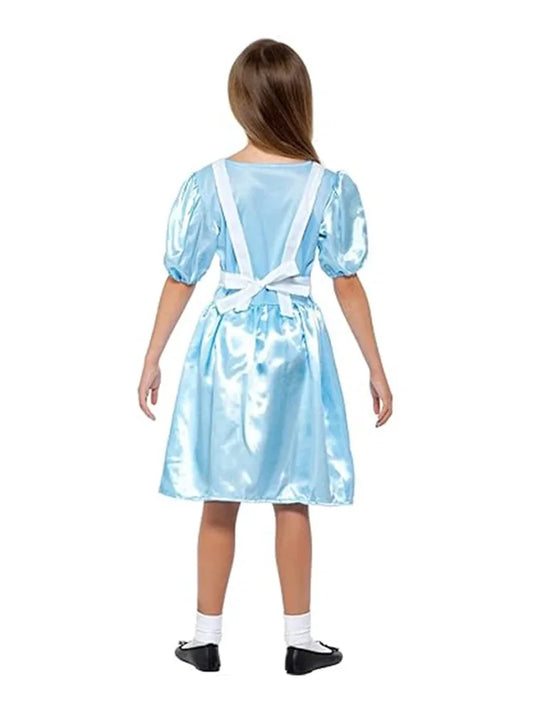 Girls Alice In Wonderland Costume back