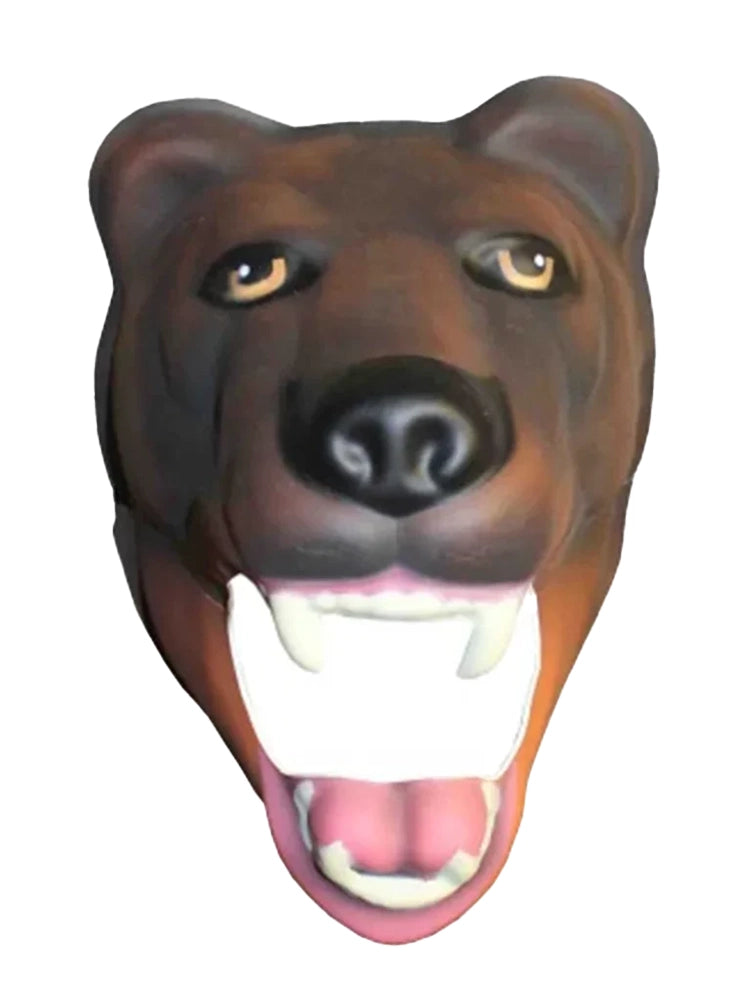 Animal Bear Face Wear Mask brown