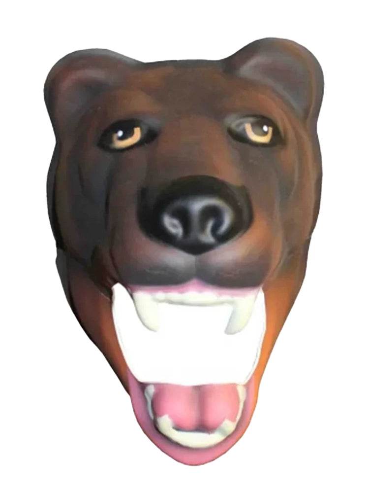 Animal Bear Face Wear Mask - thefancydress.co.uk