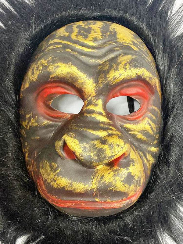 Animal Gorilla Style Face Wear Mask - thefancydress.co.uk