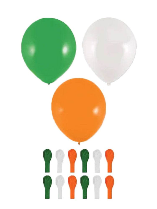 Assorted Colours Balloons 23cm (Pack of 12) - thefancydress.co.uk