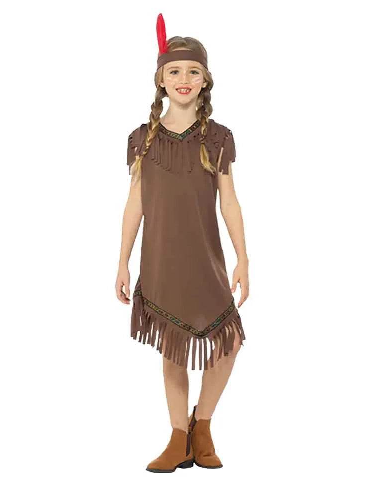 Authentic Western Indian Girl Costume - thefancydress.co.uk
