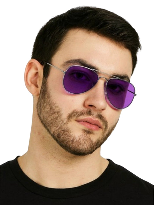 Aviator Purple Glasses