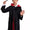 Children's Wizard Boy Black Red Cape